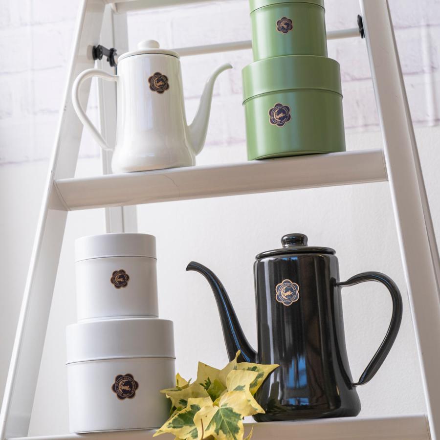 月兎印 スリムポット 0.7L （ コーヒーポット 野田琺瑯 月兎 ホーロー