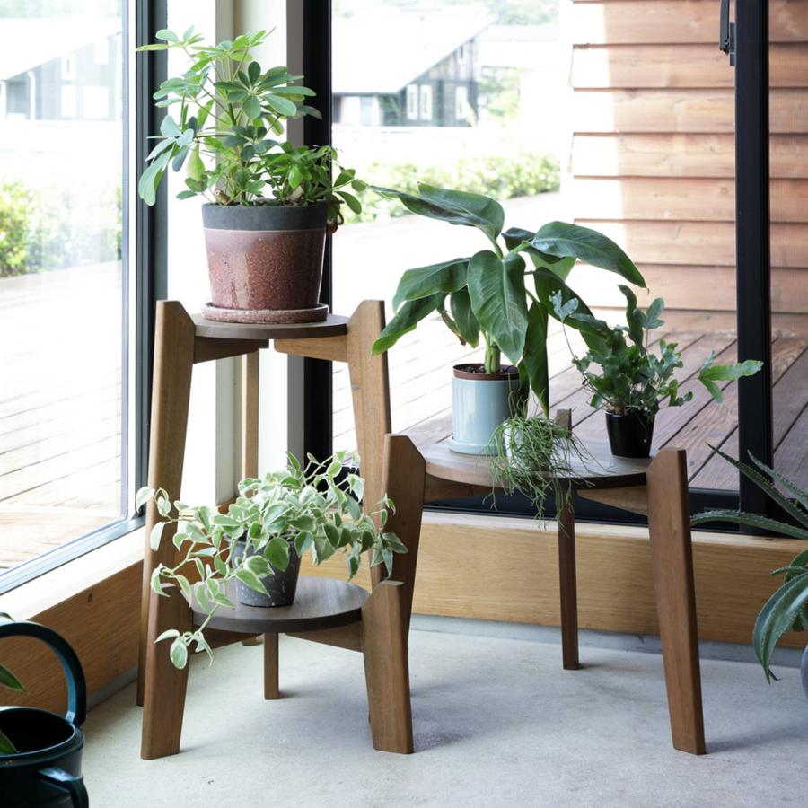 サイドテーブル　花台　他 弘益 花台 Jardin Plants Table set 木製 （ プランタースタンド
