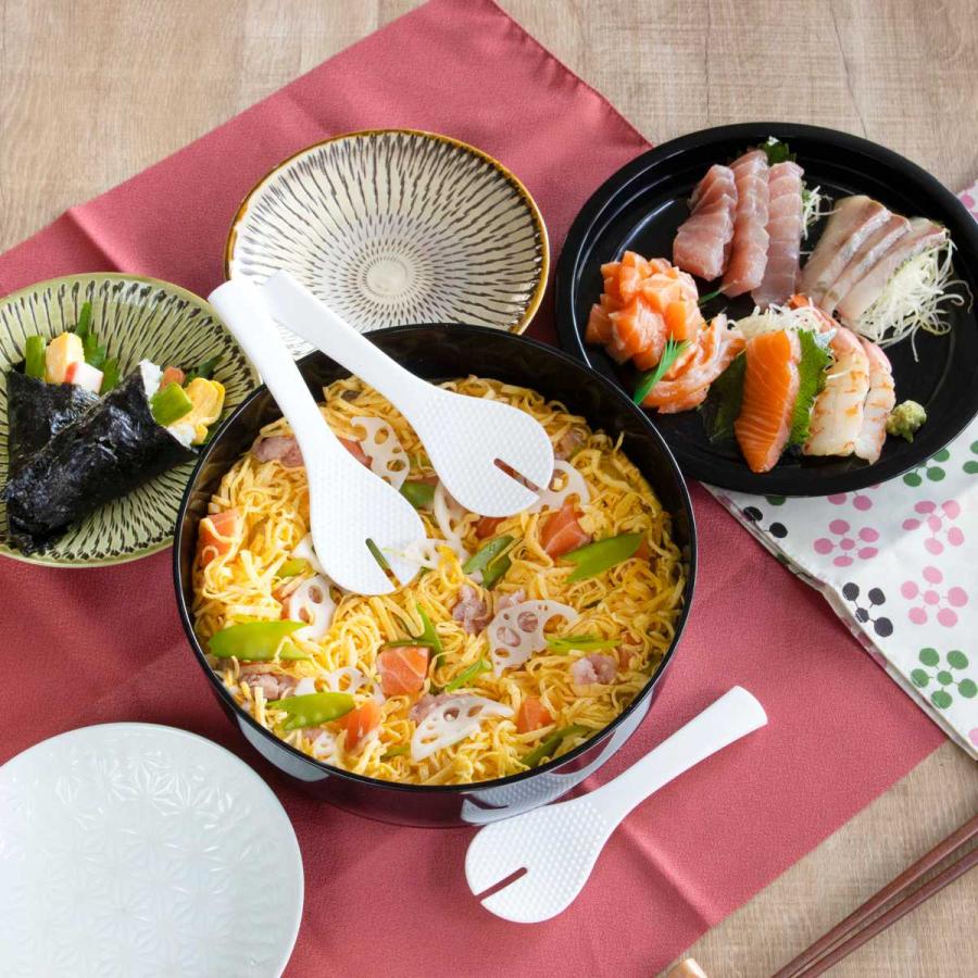 パール金属 寿司桶 すしパーティー プラスチック 手巻き寿司 5点セット