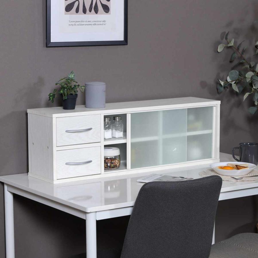 不二貿易（Fuji Boeki） 両側から取り出せる カウンター上 収納ラック