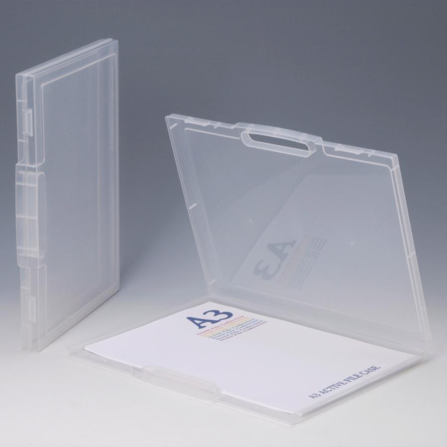 作品収納 A3 アクティブファイルケース 35型 子ども クリアケース