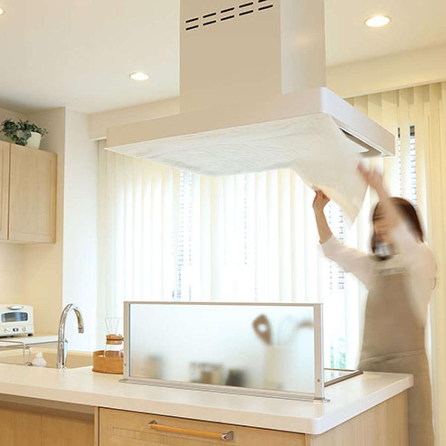 東洋アルミ レンジフードフィルター オープンキッチン対応 パッと貼る