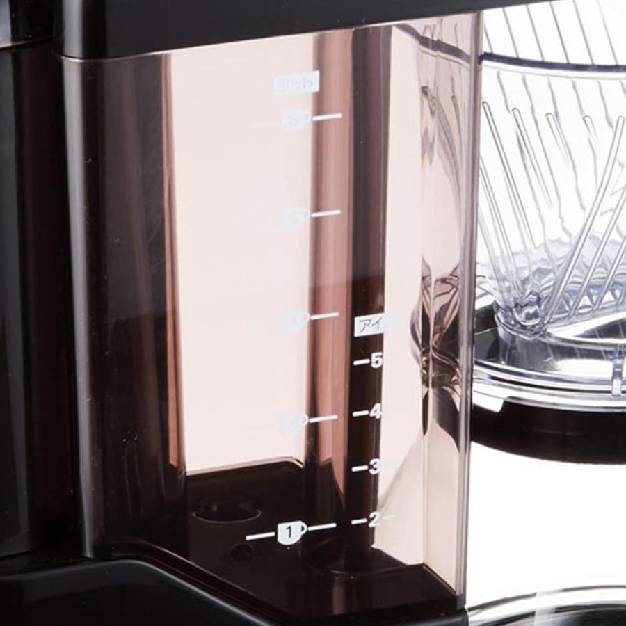 Kalita（カリタ） コーヒーメーカー MD-102N ブラック （ 5カップ ミル