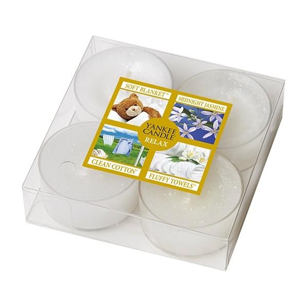 アロマキャンドル ヤンキーキャンドル ティーライトアソート 4個