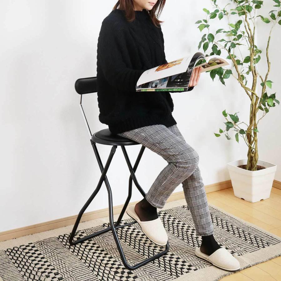 折りたたみ椅子 座面高60cm キャプテンチェア ハイタイプ ブラック ( 折りたたみチェア 椅子 チェア ) :4901749341019:お弁当グッズのカラフルボックス - 通販 - Yahoo!ショッピング 折りたたみ椅子 座面高60cm キャプテンチェア ハイタイプ ブラック ( 折りたたみチェア 椅子 チェア ) :4901749341019:お弁当グッズのカラフルボックス - 通販 - Yahoo!ショッピング