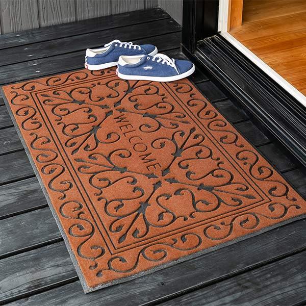 山崎産業 玄関マット 泥落とし 60×90cm ソフテップマット リッチ