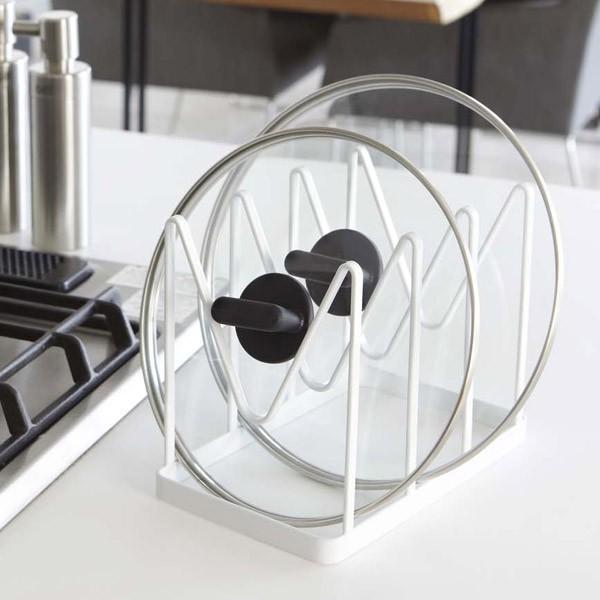 ナベ蓋 フライパンラック タワー Tower フライパン収納 鍋フタスタンド 鍋蓋スタンド お弁当グッズのカラフルボックス 通販 Yahoo ショッピング