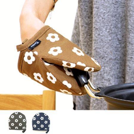 □在庫限り・入荷なし□ミトン 鍋つかみ ベレッタ 花柄 （ ミニミトン