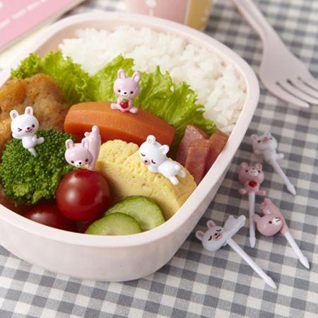 うさぎピック （ お弁当グッズ ） : お弁当グッズのカラフルボックス