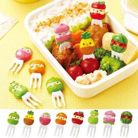 ピック ひょっこりフルーツフォークピック 8本入 （ お弁当ピック