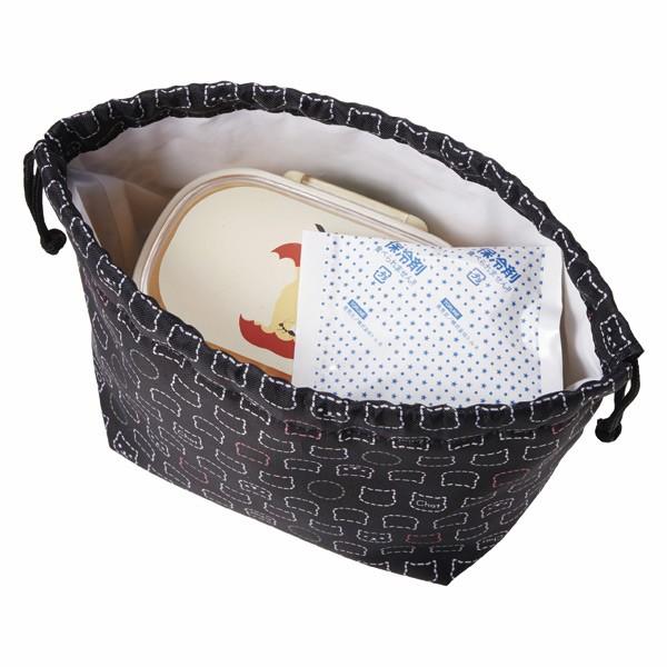 お弁当袋 ランチ巾着 シンプルキャット 保冷弁当袋 保冷剤付き 保冷バッグ 保冷巾着 保冷ランチ巾着 お弁当グッズのカラフルボックス 通販 Yahoo ショッピング
