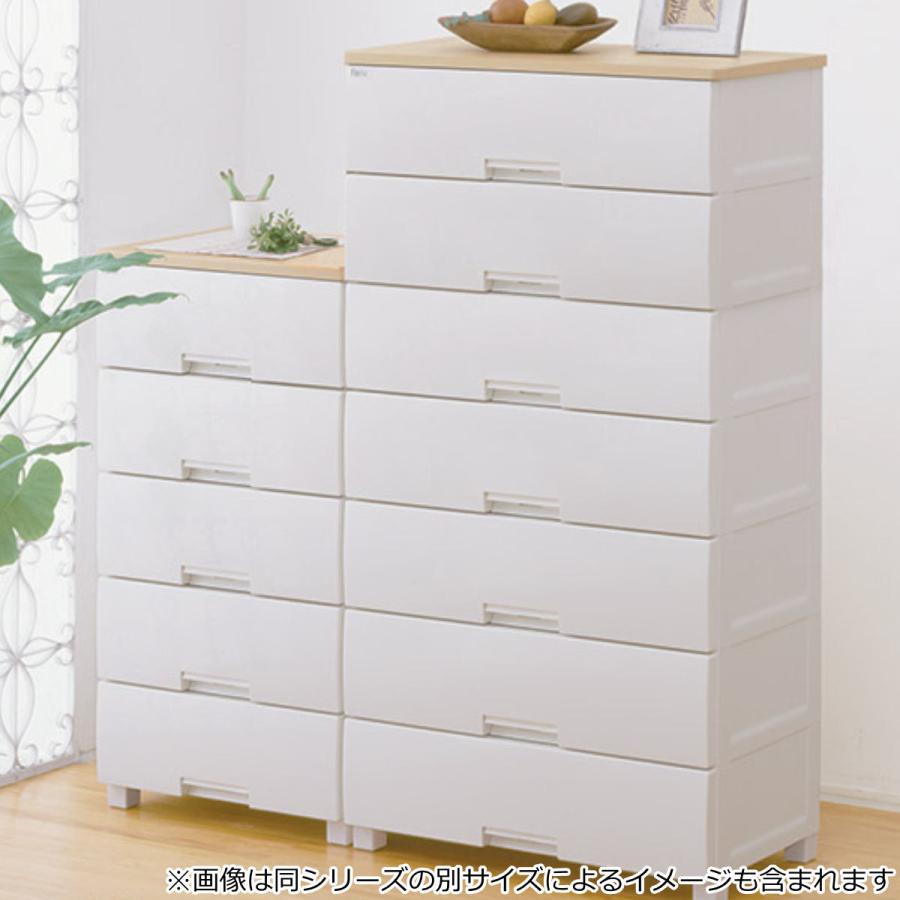 フィッツプラス F7507 7段 メープル Fits チェスト フィッツプラス 7段 幅75×奥行41×高さ144cm F7507