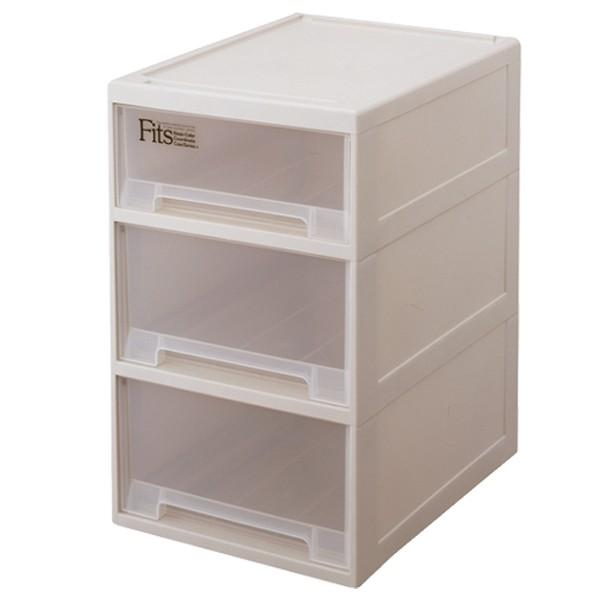 Fits フィッツケースクローゼット 浅深3段 （ 幅39×奥行53×高さ63.5cm