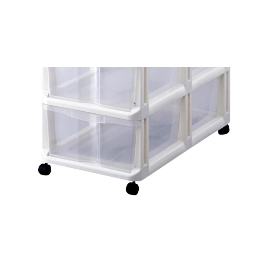 天馬 チェスト 押入れ収納ケース 引き出し 3段 （ 幅37×奥行70×高さ