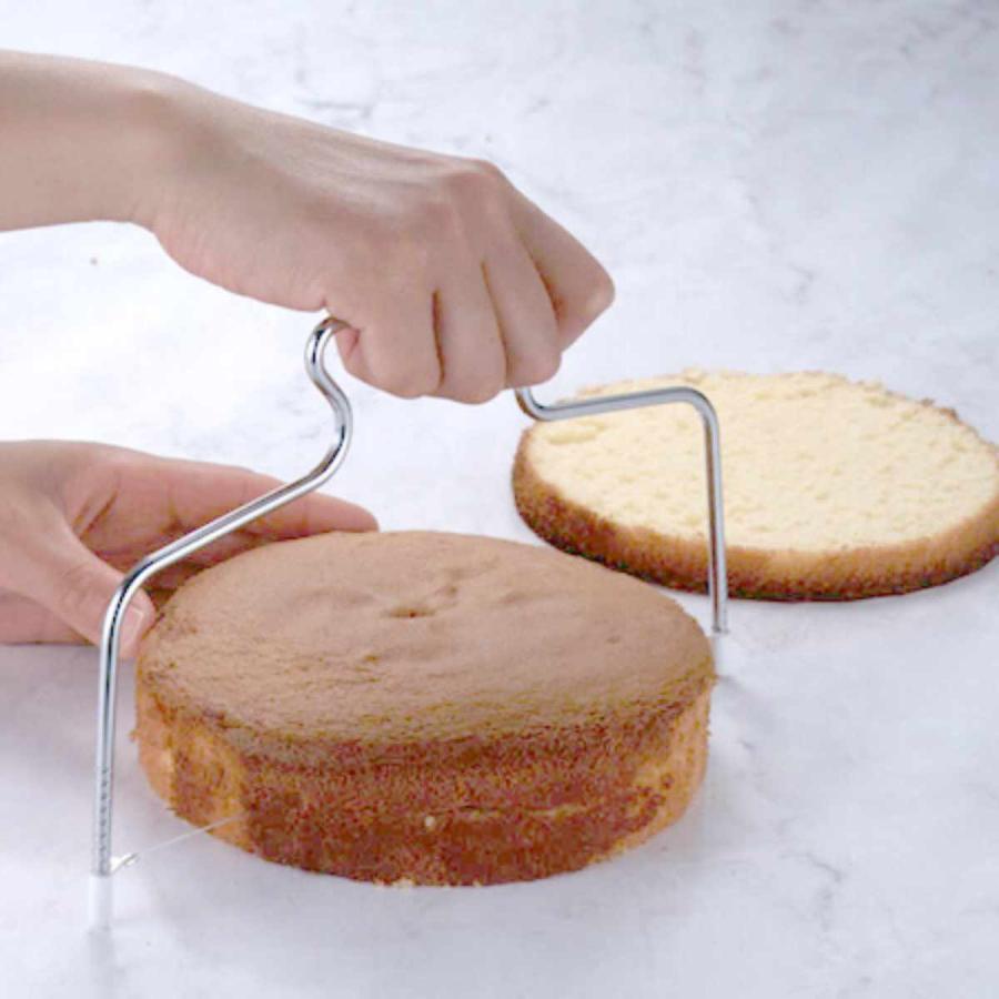 タイガークラウン ケーキスライサー スポンジケーキ スライス補助具