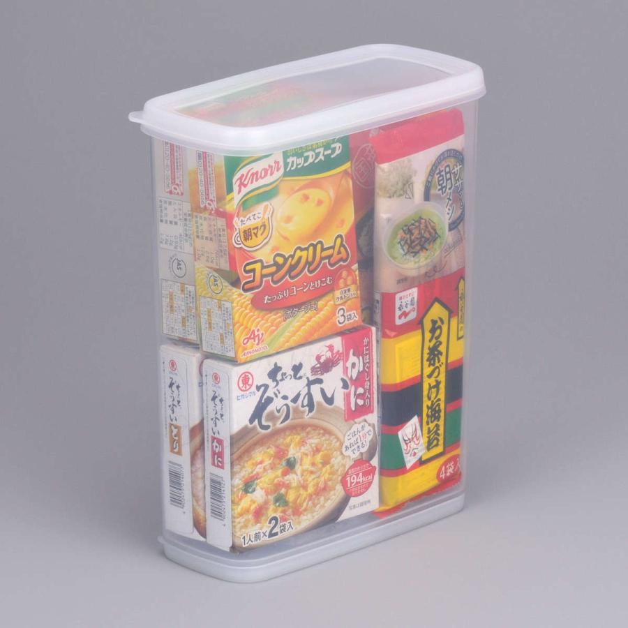 イノマタ化学 保存容器 乾物ストッカー 4L 乾燥剤付き 同色5個