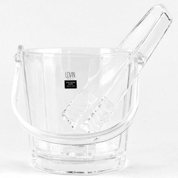 アイスペール 氷入れ カラフェ ラビン アイストング付き ガラス製 食洗機対応 ガラス容器 氷容器 4906678357766 お弁当グッズのカラフルボックス 通販 Yahoo ショッピング