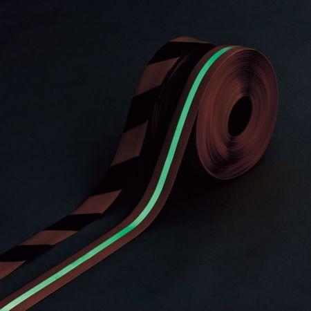 ライン用テープ　ラインプロ　5cm×30m巻　蓄光タイプ　法人限定　（　粘着テープ　区画整理　ライン引き　線引き　）