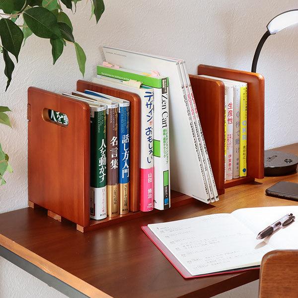 本立て スライド ブックスタンド 木製 ブックエンド アンティーク おしゃれ 本立て お弁当グッズのカラフルボックス 通販 Yahoo ショッピング
