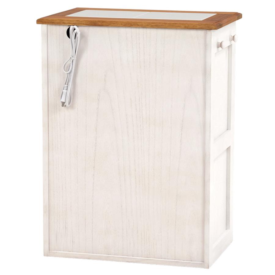 HAGiHARA（萩原） キッチンカウンター タイル天板 コンセント付 幅52cm