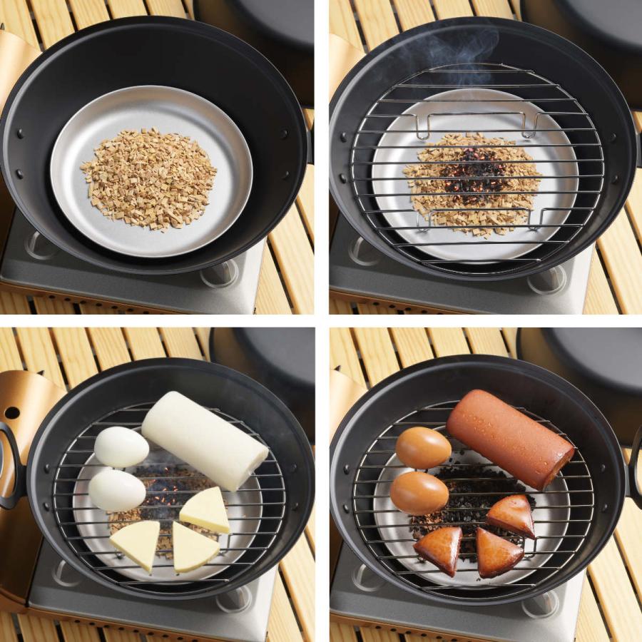 郷技 燻製器 27cm 鉄製 日本製 （ 27センチ スモーカー 燻製機 燻製