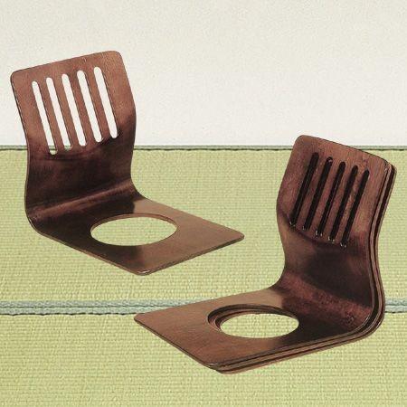 極美品】 座椅子4つセット 昭和レトロ 木製 ベージュ 和風 旅館 レトロ