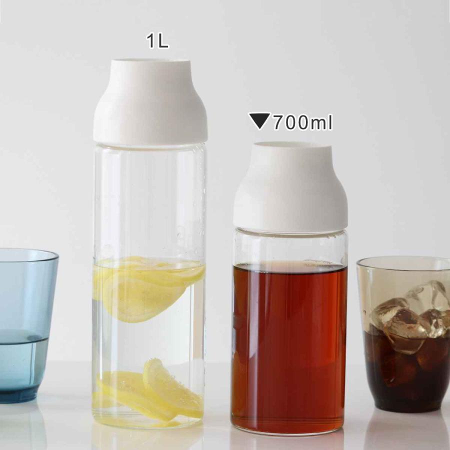 ガラスフィルター付き注ぎ口ボトル*6 楽天市場】KINTO キントー CAPSULE ウォーターカラフェ 1L