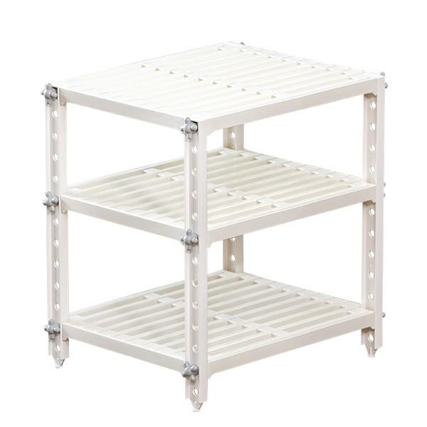 キッチン収納 シンク下ラック コンロ下フリーラック 3段 組み立て式 キッチンラック 収納棚 収納ラック お弁当グッズのカラフルボックス 通販 Yahoo ショッピング