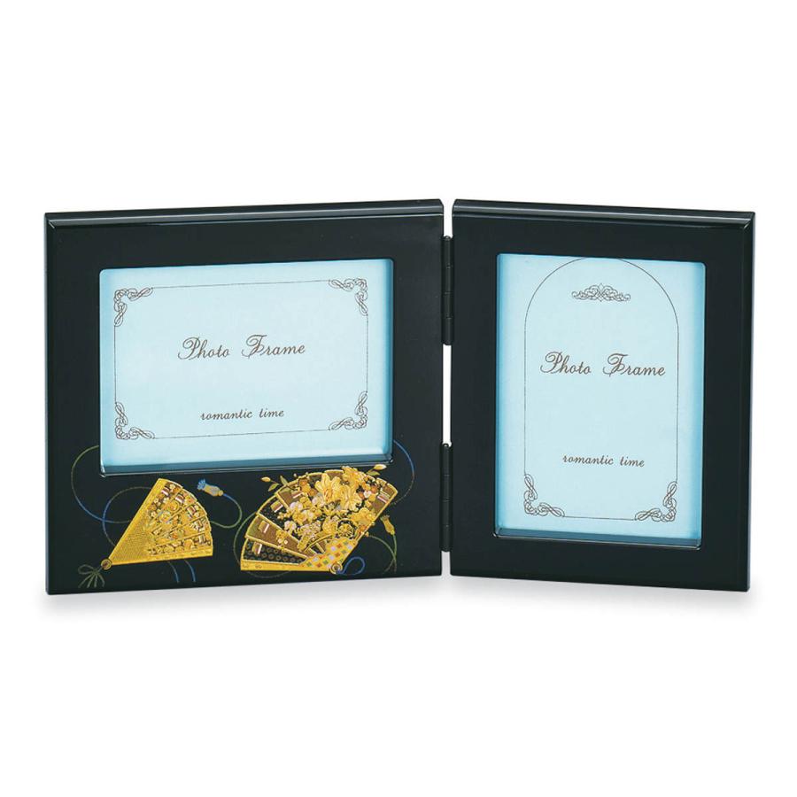 北民家具風フォトスタンドダブル 北民家具風フォトスタンドダブル