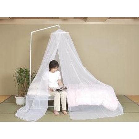 □在庫限り・入荷なし□洗える スタンド付き天吊り蚊帳（かや