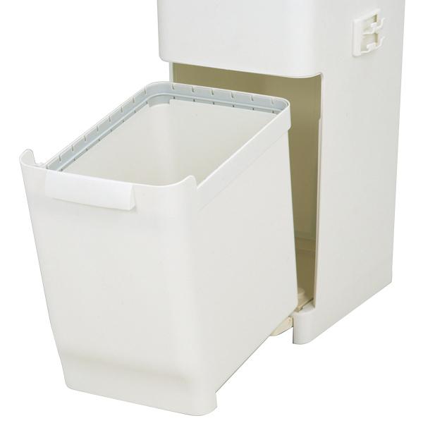 TONBO(新輝合成) ゴミ箱 46L 2段 ふた付き セパ 抗菌 分別 TONBO(新輝合成) ゴミ箱 46L 2段 ふた付き セパ 抗菌 分別