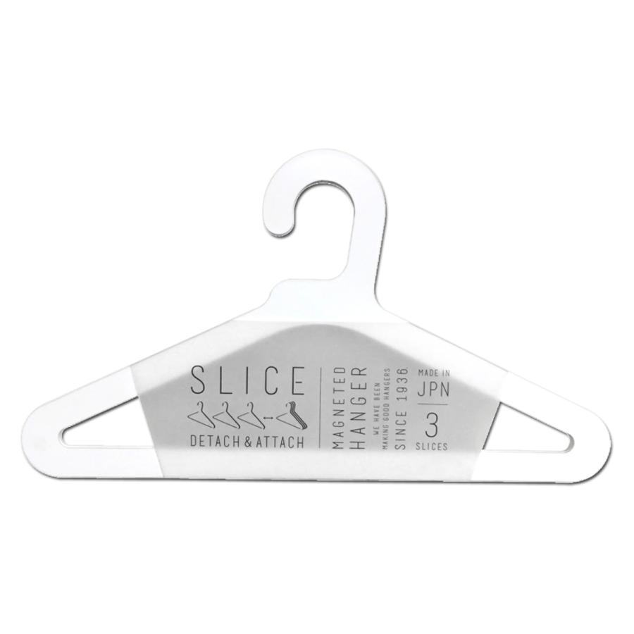 ハンガー スリム SLICEハンガー 3本組 （ 衣類ハンガー マグネット内蔵