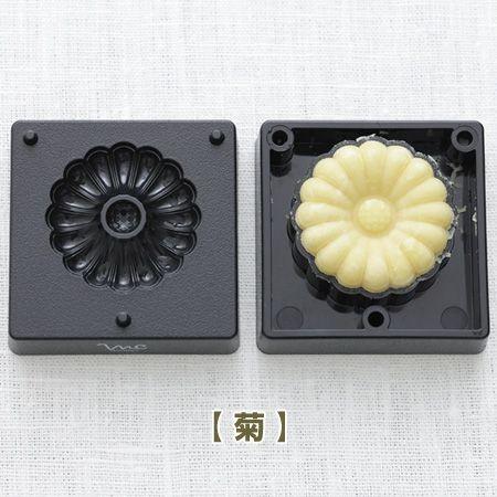 練りきり型 花シリーズ 菊・桜・梅 ヘラ付き ( 押し寿司型 ご飯 練りきり型 花シリーズ 菊・桜・梅 ヘラ付き ( 押し寿司型 ご飯