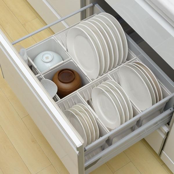 キッチン収納ケース お椀ポケット システムキッチン 引き出し用 トトノ 食器収納 食器立て お椀 お茶碗 お弁当グッズのカラフルボックス 通販 Yahoo ショッピング