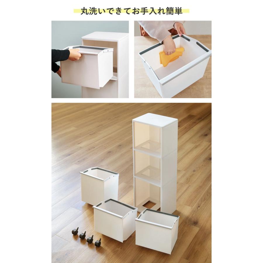 ③超お得！未使用箱入り多数！デパコスのみまとめ売り100点以上入ってます！ TONBO（新輝合成） ゴミ箱 30L 同色3個セット ユニード プッシュ