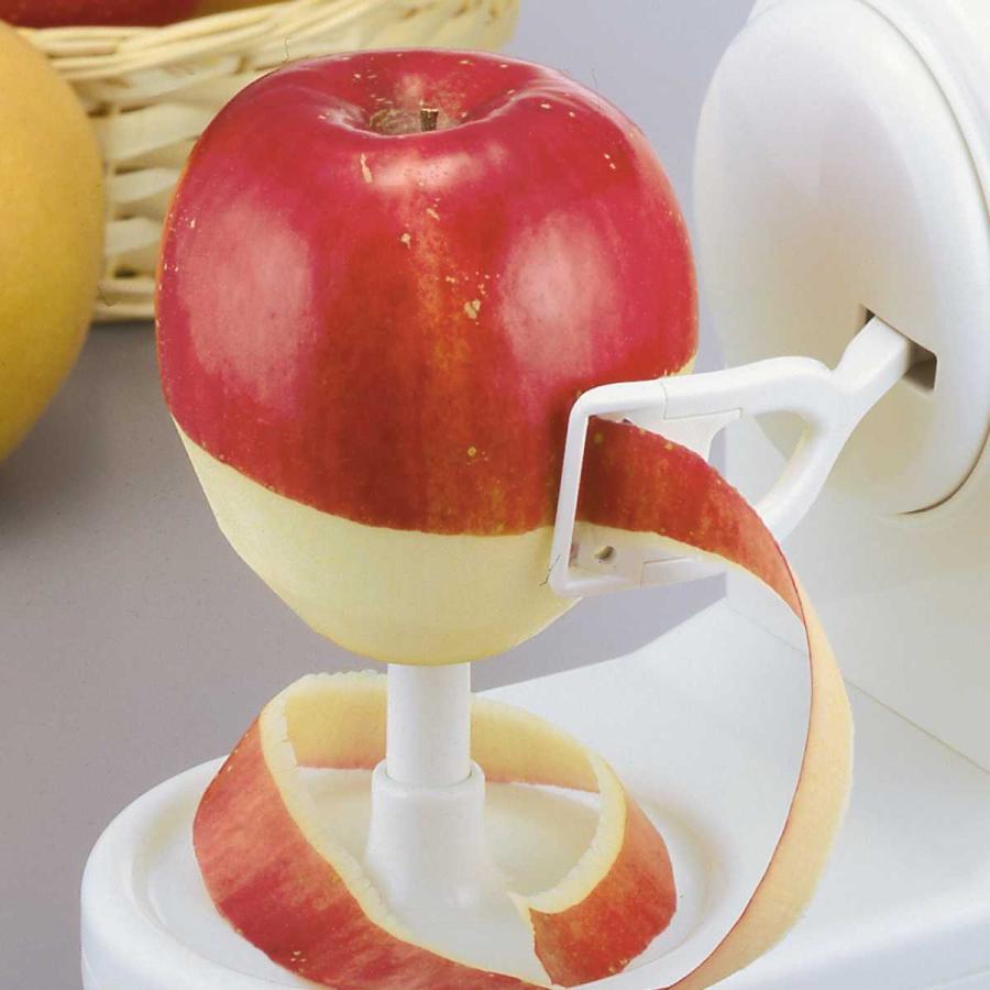 アップルピーラー 回転式ピーラー ピーラー 皮むき器 キッチン 便利グッズ りんご皮むき器 皮剥き器 回転式 手動 お弁当グッズのカラフルボックス 通販 Yahoo ショッピング
