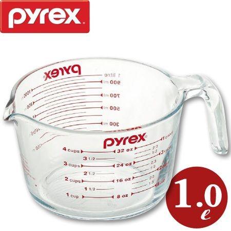 PYREX（パイレックス） 計量カップ 1.0L 耐熱ガラス メジャーカップ