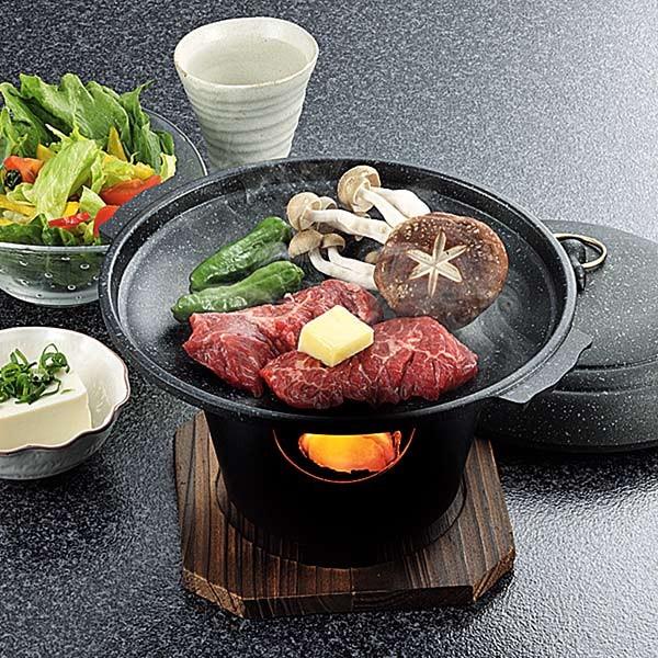 □在庫限り・入荷なし□ マーブルコート 陶板鍋 懐石 17cm （ 懐石料理