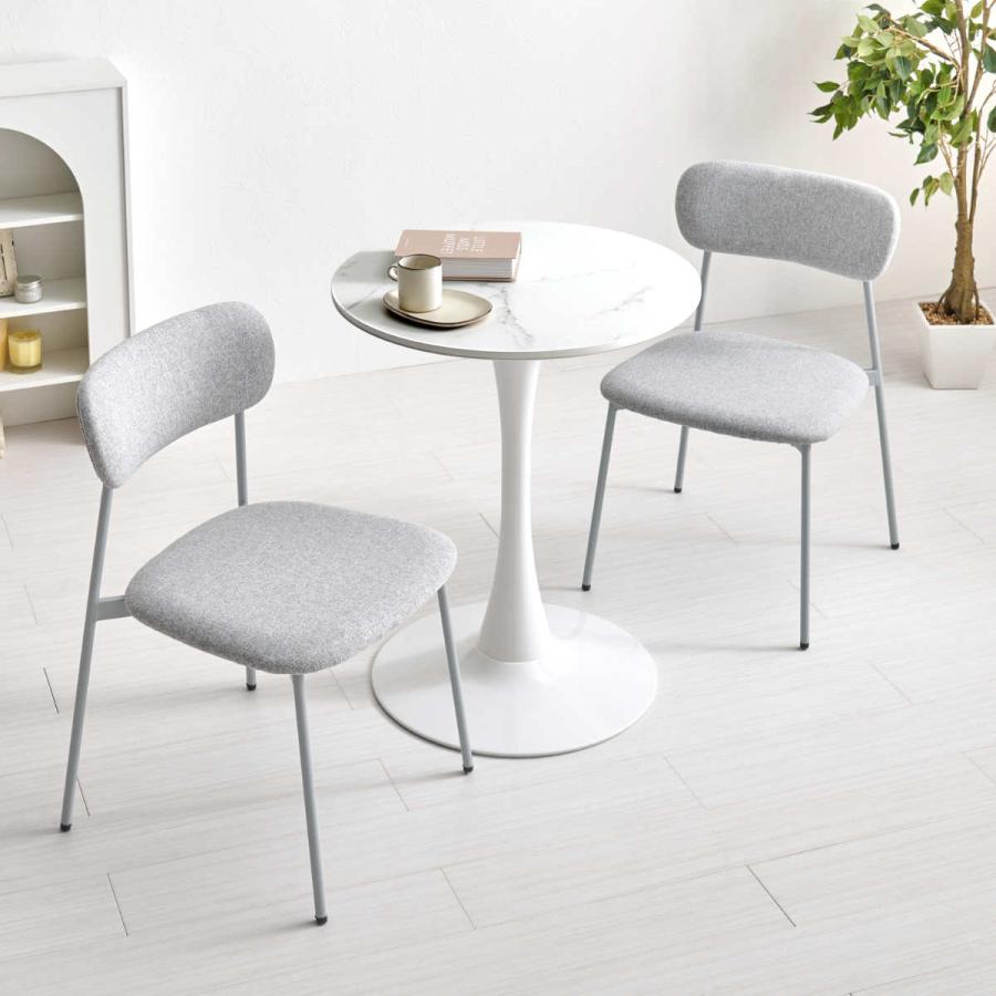 ラウンドテーブル　シェルチェア 3点セット　ミッドセンチュリー　カフェテーブル ラウンドテーブル シェルチェア 3点セット ミッドセンチュリー カフェ