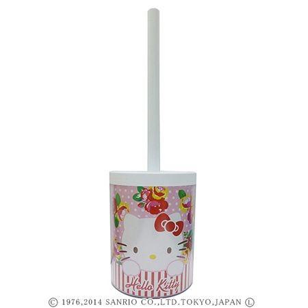 □在庫限り・入荷なし□トイレブラシ＆ケース ハローキティ