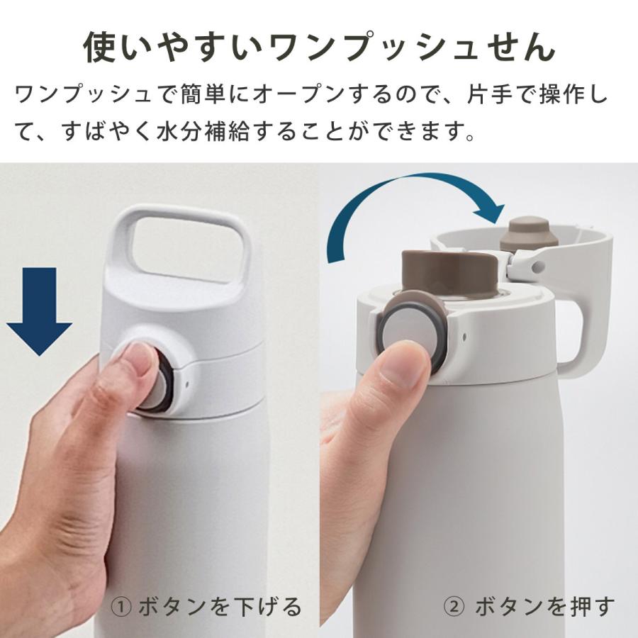 タイガー魔法瓶 タイガー 水筒 500ml 真空断熱ボトル ワンプッシュマグ