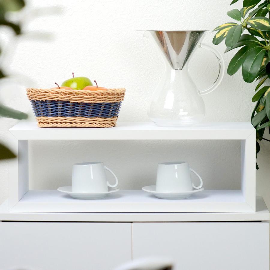 東谷 オープンラック パズルラック 箱型 小 幅54cm （ 多目的収納