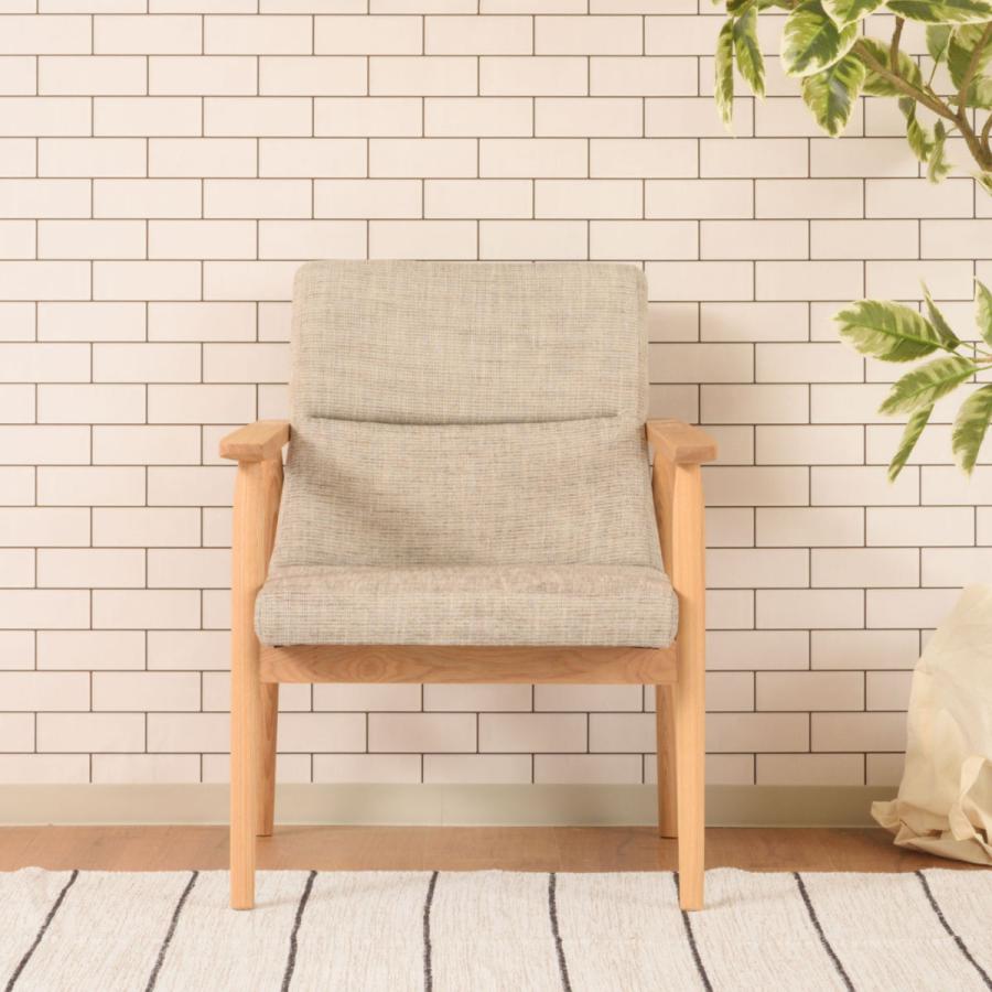 東谷 ダイニングチェア 肘付き 座面高41cm 木製フレーム リズシリーズ