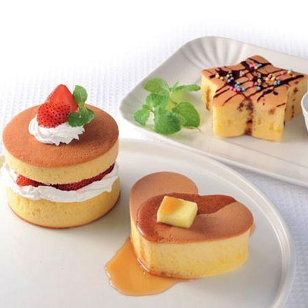 ふんわりホットケーキ型 3個組 型抜き お弁当グッズ お弁当グッズのカラフルボックス 通販 Yahoo ショッピング