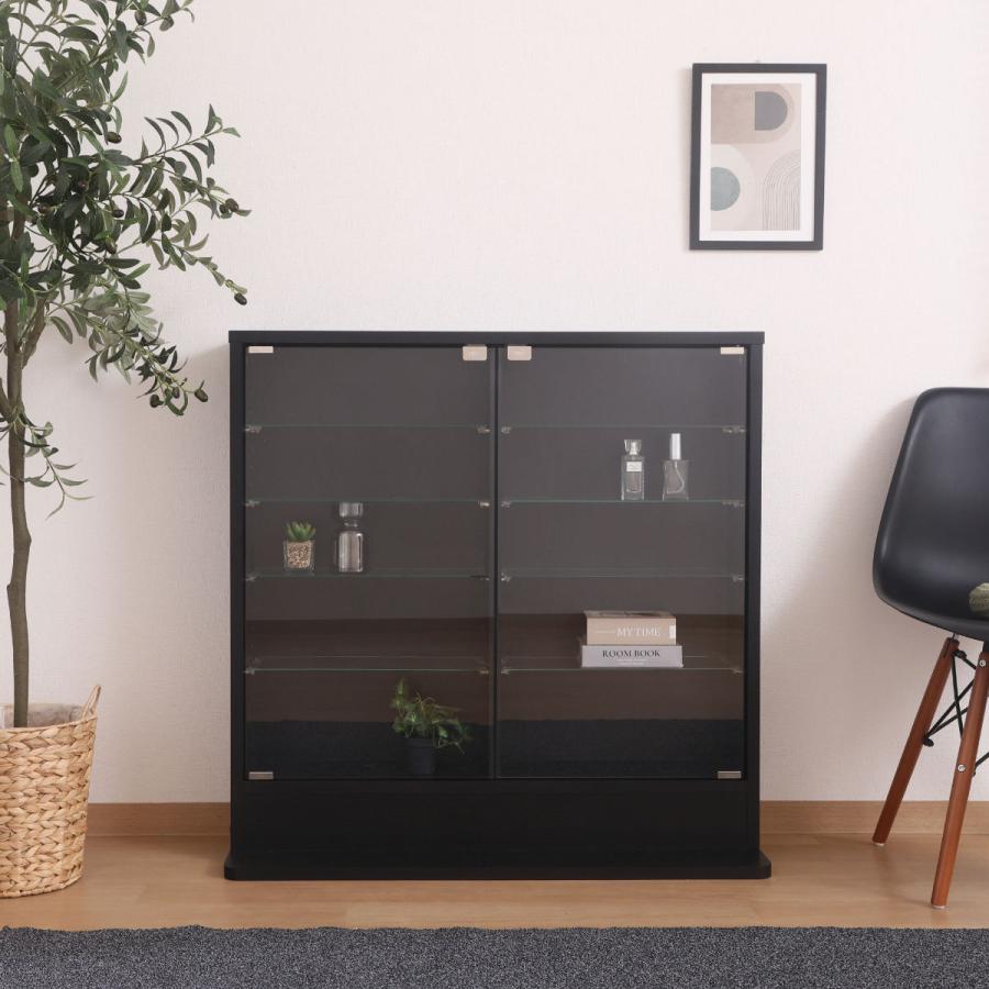 新品！コレクション★ラック★棚★ケース★ボックス★シンプル★オシャレ★家具 Amazonタイムセール祭り」開催中！ 地球家具のガラスコレクション