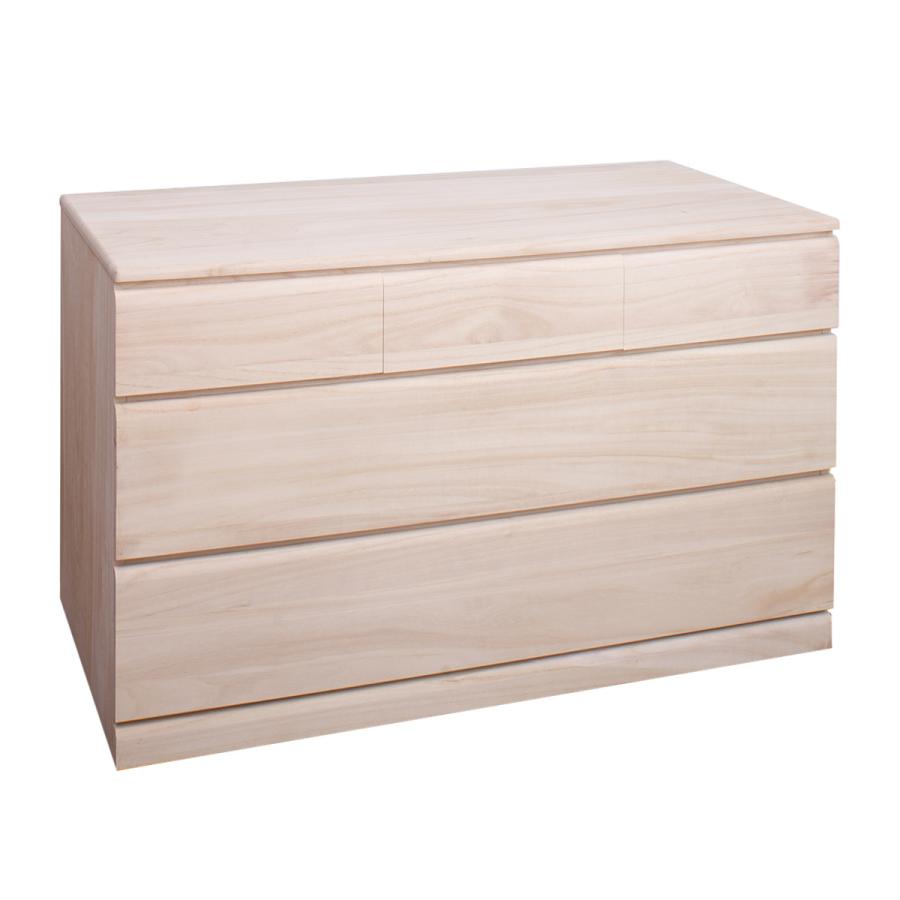 桐タンス 幅100cm 3段 キャスター付 日本製 完成品 （ 桐チェスト 桐