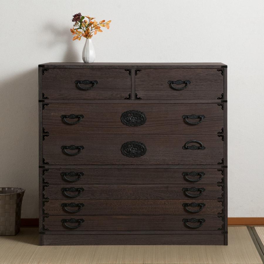 帯箪笥 桐箪笥 7段 市やま 帯専用 横幅75