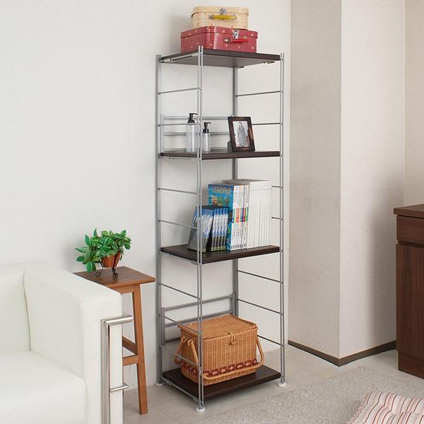 オープンラック 頑丈棚 幅45高さ154cm （ ラック スチールラック 収納