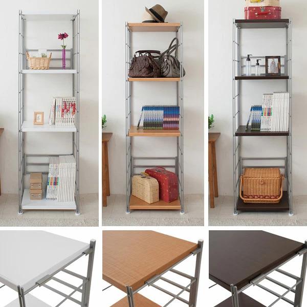 オープンラック 頑丈棚 幅45高さ154cm （ ラック スチールラック 収納