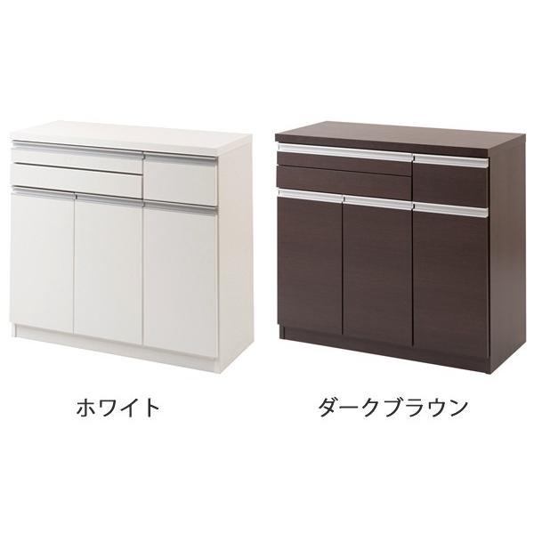 キャビネット パソコンデスク 収納棚 スタイシッリュ 約幅90cm （ PC